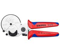 KNIPEX Cortatubos para tubos multicapa y de plástico cromado con mangos multicomponente 210 mm, 90 25 25