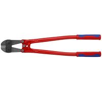 KNIPEX Cortavarillas con mangos multicomponente 610 mm, 71 72 610 | Para barras y cerraduras de metal más gruesas, amortiguador de impacto, muy resistente, cortador de alambre