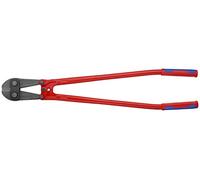 KNIPEX Cortavarillas con mangos multicomponente 910 mm, 71 72 910 | Para barras y cerraduras de metal más gruesas, amortiguador de impacto, muy resistente, cortador de alambre