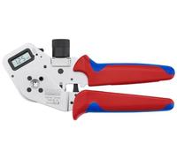 KNIPEX Crimpadora de 4 mandriles para terminales girados, 97 52 63 DG A | 175 mm