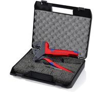 Knipex Crimpadora de sistema para mordazas intercambiables bruñido, con fundas multicomponentes 200 mm 97 43 200