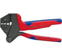 Knipex Crimpadora de sistema para mordazas intercambiables bruñido, con fundas multicomponentes 200 mm 97 43 06