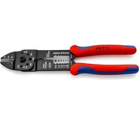 KNIPEX Crimpadora negro, lacado con mangos multicomponente 230 mm, 97 21 215