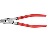Knipex Alicate para crimpar punteras huecas de acceso frontal recubiertos de plástico 180 mm 97 81 180