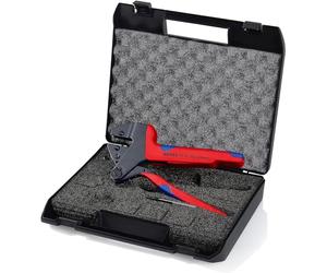 KNIPEX Crimpadora para sistema de mordazas intercambiables para mordazas intercambiables con mangos multicomponente 200 mm, 97 43 200