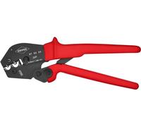 Knipex Alicate para crimpar terminales también para trabajar a dos manos bruñido, con fundas de plástico antideslizantes 250 mm 97 52 23