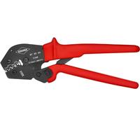 Knipex Alicate para crimpar terminales también para trabajar a dos manos bruñido, con fundas de plástico antideslizantes 250 mm 97 52 04