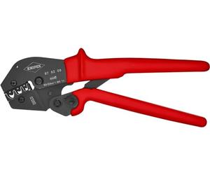 KNIPEX Crimpadora también para trabajar a dos manos con fundas de plástico antideslizantes 250 mm, 97 52 09