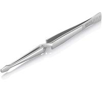 KNIPEX Cross Over Tweezers, Straight, 6-1/4 In