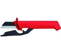 Knipex Cuchillo pelacables 98 56 – Cuchilla intercambiable 185 mm