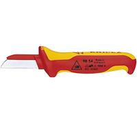 Knipex Cuchillo pelacables KN 98 54 mango aislante en dos componentes VDE en blister