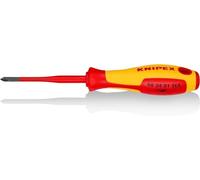 Knipex Destornillador 98 24 01 SLS PlusMinus Phillips 187 mm mango aislante dos componentes VDE