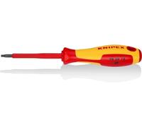 Knipex Destornillador para tornillos Torx® bruñido, mango aislante en dos componentes, según norma VDE 185 mm 98 26 15