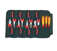 Knipex Eléctrico Alicates Y Screwdriver Set En Herramienta Rollo 11 Piezas
