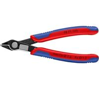 Knipex Electronic Super Knips® bruñido, con fundas multicomponentes 125 mm (cartulina autoservicio/blíster) 78 71 125 SB