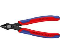 Knipex Electronic Super Knips® bruñido, con fundas multicomponentes 125 mm (cartulina autoservicio/blíster) 78 61 125 SB