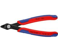 Knipex Electronic Super Knips® bruñido, con fundas multicomponentes 125 mm (cartulina autoservicio/blíster) 78 81 125 SB