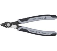 Knipex Electronic Super Knips® ESD bruñido, con fundas multicomponentes 125 mm 78 71 125 ESD