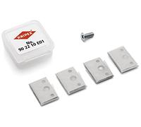 KNIPEX Juego con 8 cuchillas de recambio para 90 22 10 BK, 90 22 10 E01