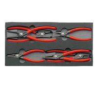 KN 00 20 01 V02 - Juego de herramientas, alicates, anillos de seguridad, 6 piezas