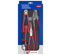 Knipex Juego de alicates 00 20 01 V15 Basic – alojamiento de espuma, 4 piezas