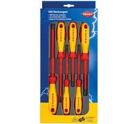 Knipex Juego de destornilladores 00 20 12 V01 aislados 3/4/5,5/6,5+PH1/PH2 6 piezas amarillo/rojo