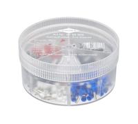 Knipex Kit de Terminales Crimpables (400 Piezas, Variedad de Colores y Tamaños)