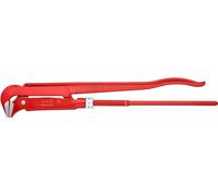 KNIPEX Llave para tubos 90° recubierto de pintura pulverizada, rojo 560 mm, 83 10 020