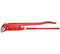Knipex Llave para tubos a 45° recubierto de pintura pulverizada, rojo 570 mm 83 20 020