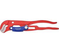 Knipex Llave para tubos en forma de S Con ajuste rápido recubierto de pintura pulverizada, rojo 330 mm 83 60 010