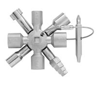 KNIPEX Llave Universal Para Armario De Control Twinkey 00 11 01