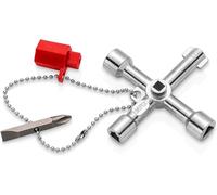 Knipex Llaves para armarios de control para armarios y sistemas de paso estándar 76 mm 00 11 03
