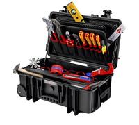 KNIPEX Maleta de herramientas "Robust26 Move" Fontanería 17 piezas, 00 21 33 S