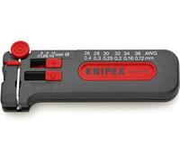 KNIPEX Mini pelacables en blister 100 mm, 12 80 040 SB