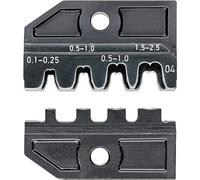 Knipex Mordaza intercambiable para conectores faston no aislados 2,8 + 4,8 mm 97 49 04