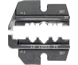 KNIPEX Mordaza intercambiable para conectores para cables solares Helios H4 (Amphenol), 97 49 59