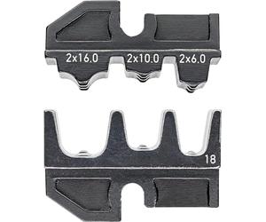 KNIPEX Mordaza intercambiable para punteras huecas Twin, 97 49 18