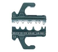 Knipex Mordaza intercambiable para terminales no aislados de compresión, de tubo y crimpado, así como conectores no aislados de compresión, de tope y crimpado 97 39 13