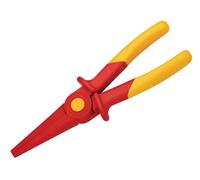 Knipex Alicate punta redonda KN 98 62 02 VDE plástico 160 mm