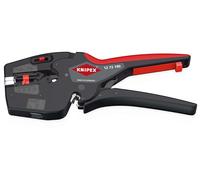 KNIPEX NexStrip Herramienta multifuncional para electricistas en blister con fundas de plástico antideslizantes 190 mm, 12 72 190 SB