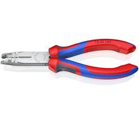 Knipex Pelacables multifuncional negro atramentado, con fundas multicomponentes 165 mm 13 42 165