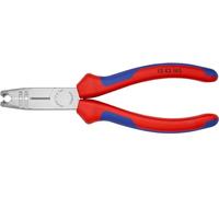 Knipex Pelacables multifuncional negro atramentado, con fundas multicomponentes 165 mm (cartulina autoservicio/blíster) 13 42 165 SB