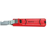 Knipex pelamangueras con hoja de bisturí carcasa de plástico resiste