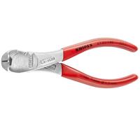 KNIPEX Pince coupante de devant à forte démultiplication chromée gainées en plastique 145 mm, 67 03 140