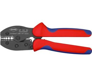 KNIPEX PreciForce Crimpadora con mangos multicomponente 220 mm, 97 52 30