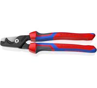 KNIPEX StepCut XL 95 12 225 - Tijeras para cables (corte escalonado, mango cómodo, bruñido, 232 mm)