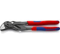 KNIPEX Tenaza llave alicate y llave en una sola herramienta con cartulinas autoservicio con mangos multicomponente 250, 86 02 250 SB