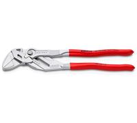 KNIPEX Tenaza llave alicate y llave en una sola herramienta cromado recubiertos de plástico 250 mm, 86 03 250