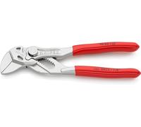 Knipex Tenaza llave mini alicate y llave en una sola herramienta cromado, recubiertos de plástico 125 mm 86 03 125