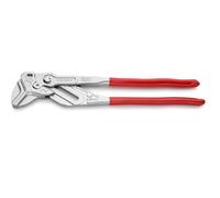 KNIPEX Tenaza llave XL alicate y llave en una sola herramienta cromado recubiertos de plástico 400 mm, 86 03 400